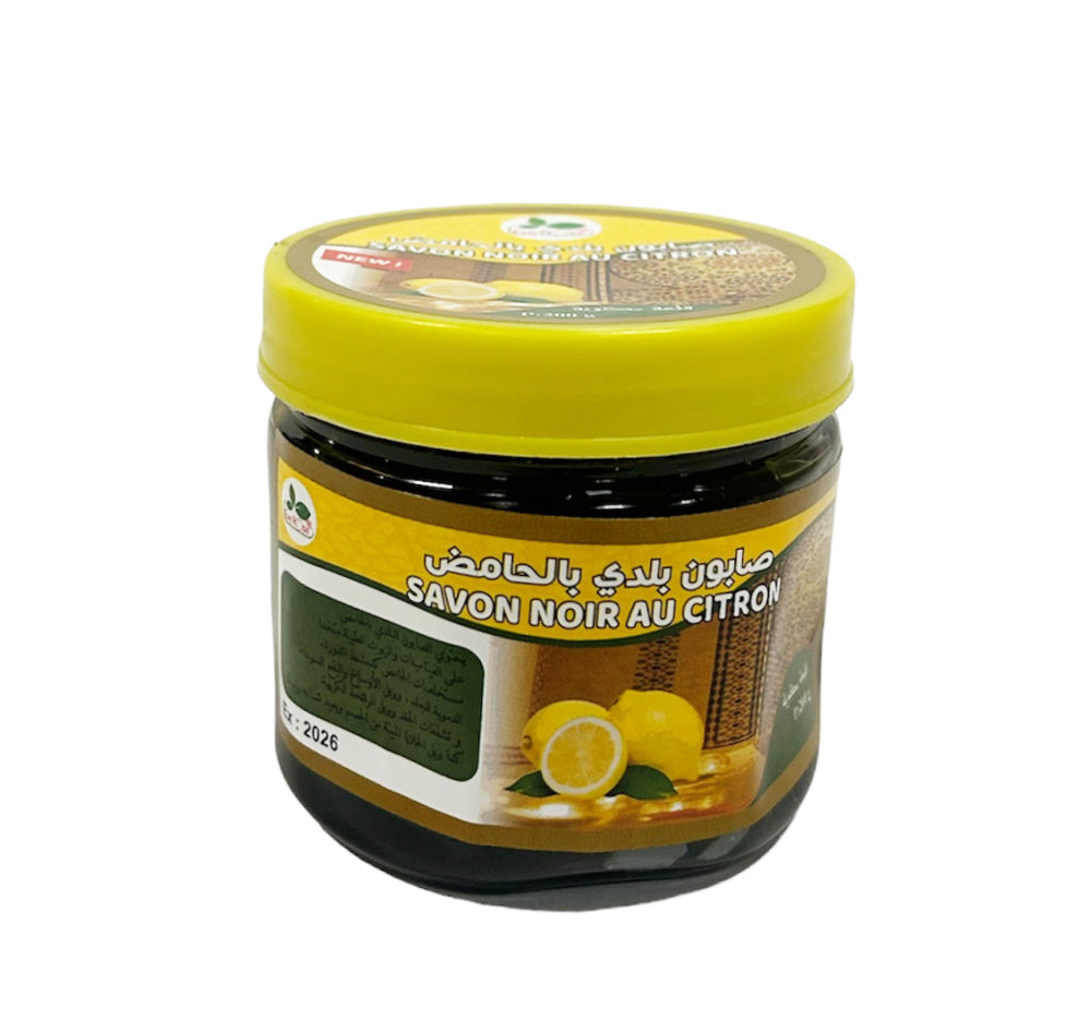 Savon beldi Noir – Schwarze Seife mit Zitrone