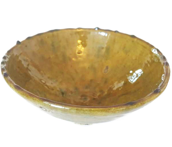 Plat - bol en poterie Tamegroute Ø 24 cm