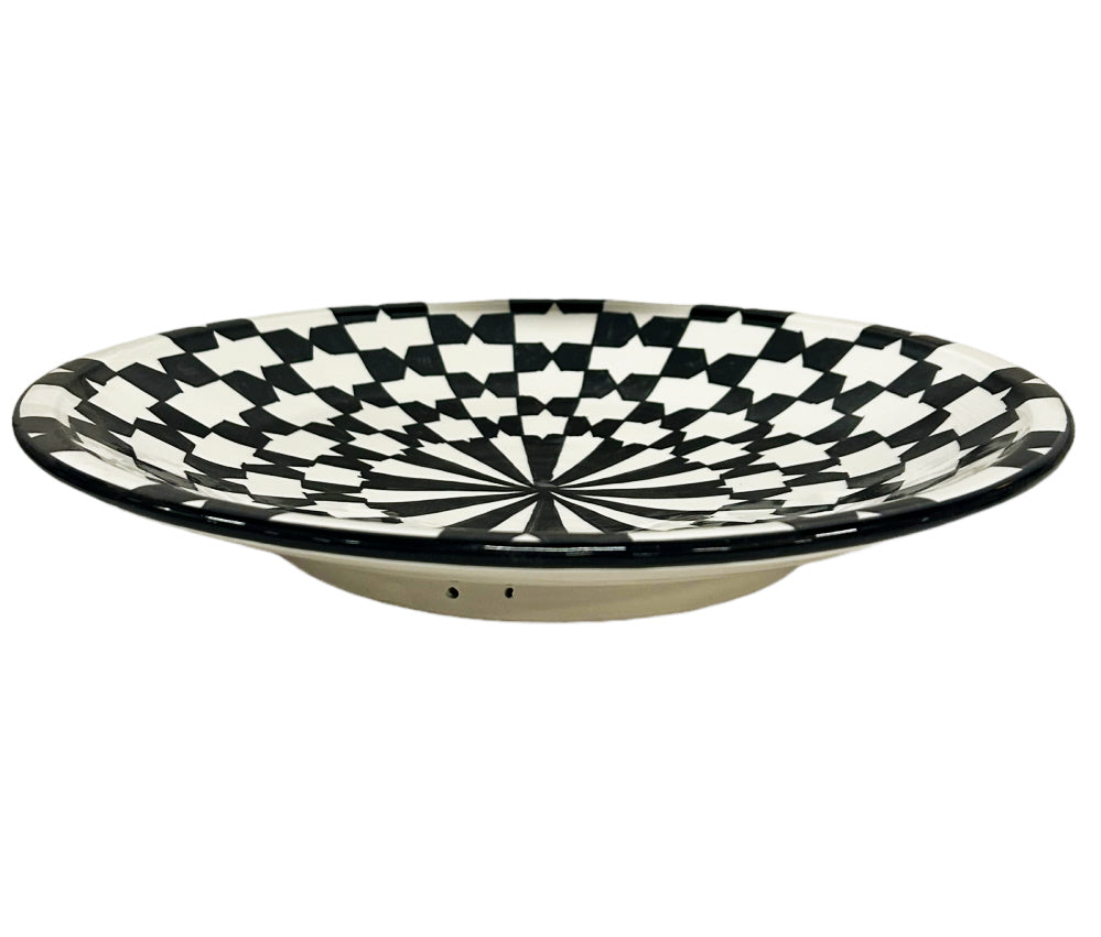 Moroccan pottery bowl Fes Ø33