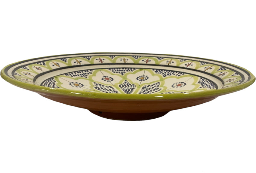 Moroccan bowl light green 35 cm