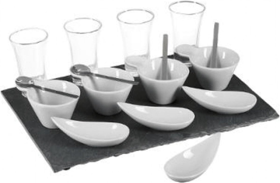17-piece tapas bowl set