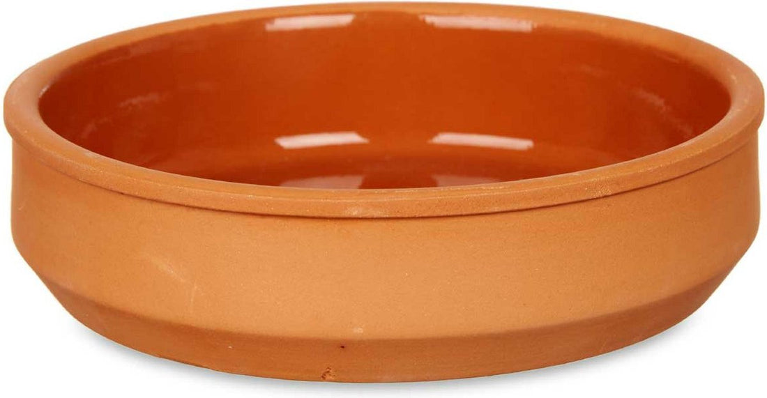 4er-Set Tapas- / Crème-brûlée-Schälchen Terrakotta / braun 16 cm