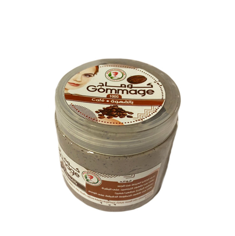 Coffee-based scrub