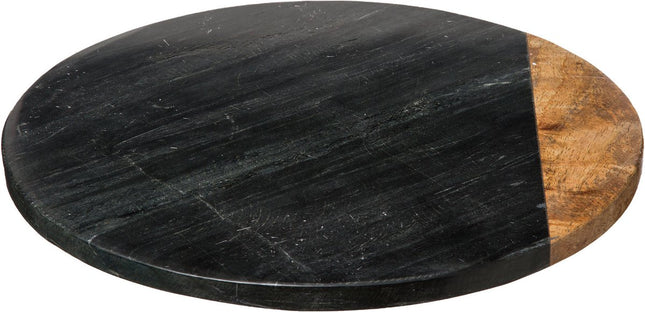 Geom Hygee rotating tray Ø 30 cm marble