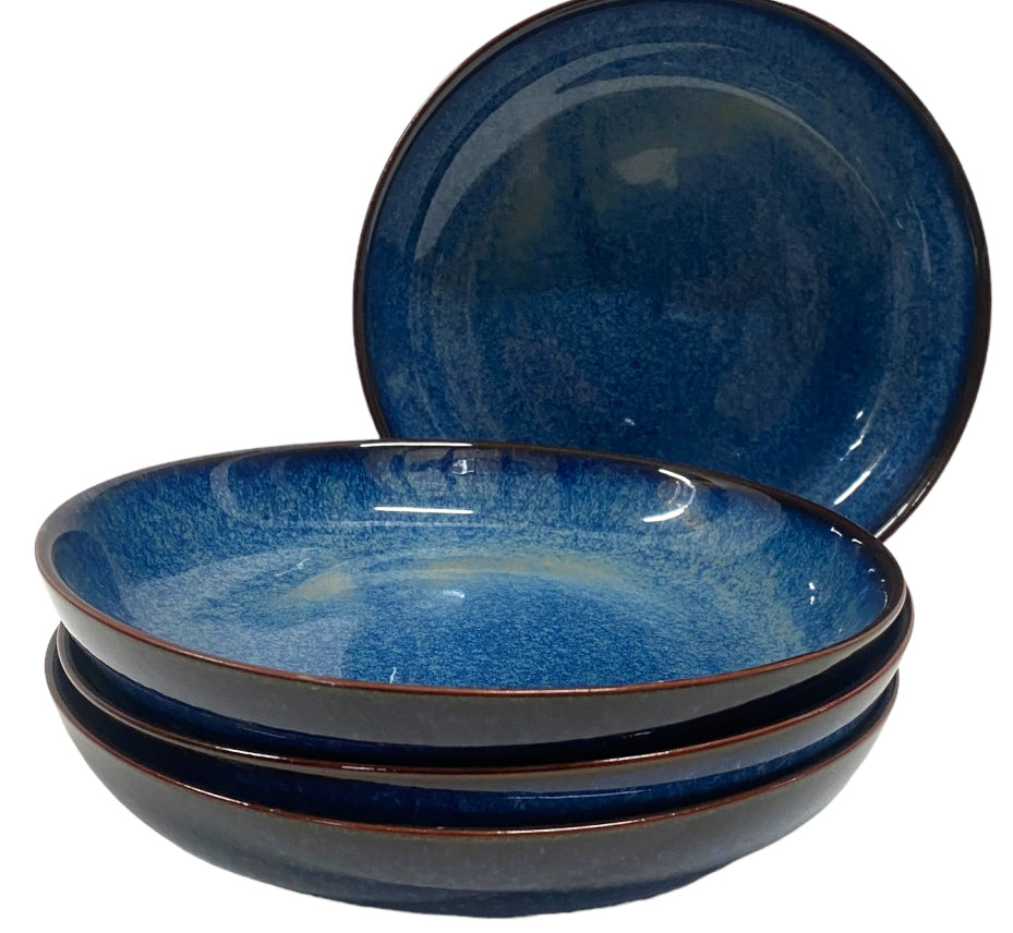 Geschirrset 24-teilig 6 Personen - Sunrise Himmelblau