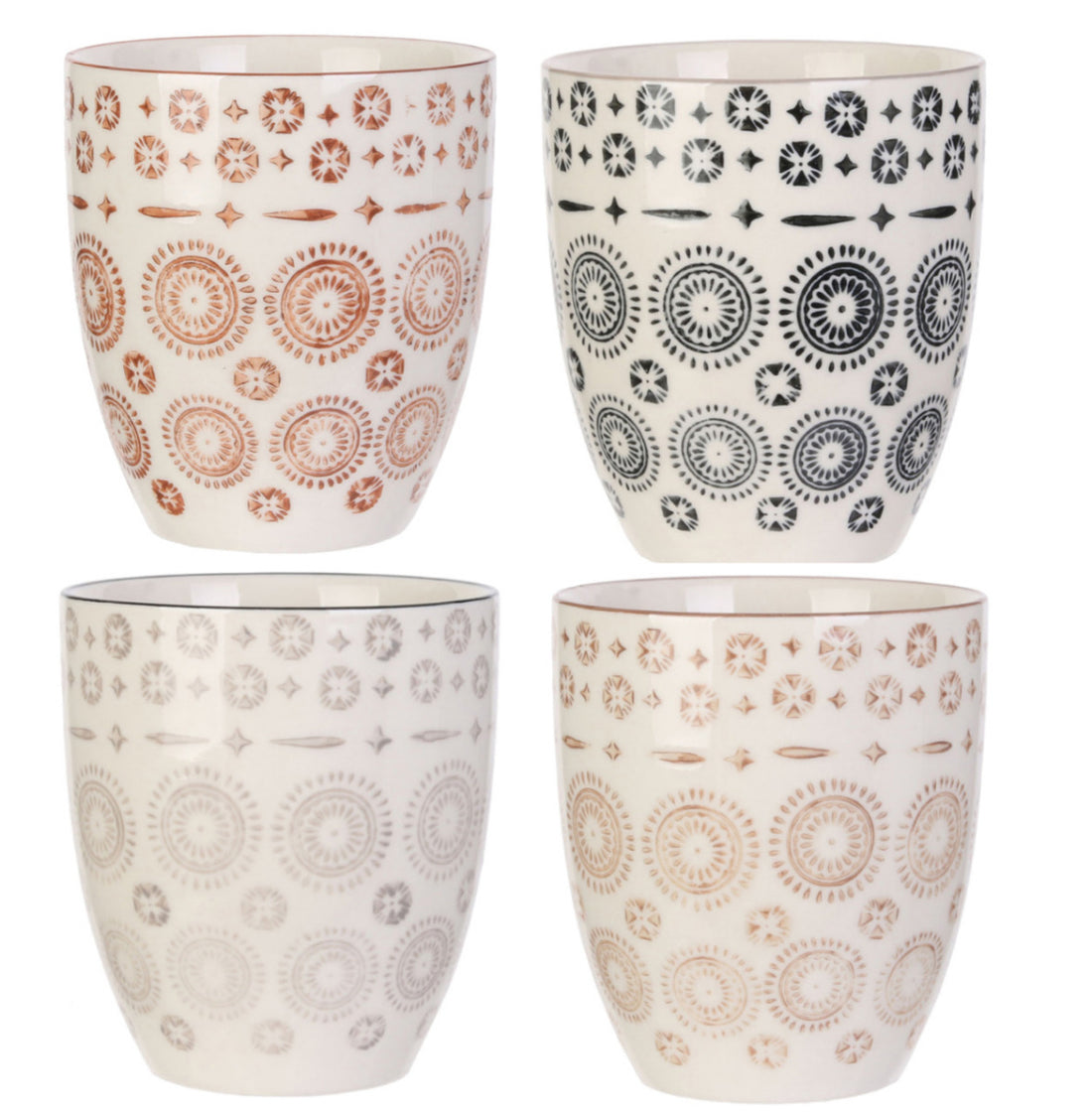 SET OF 4 oriental cups 250 ML