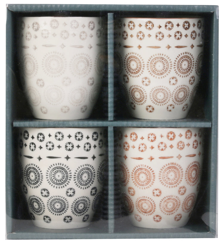 SET OF 4 oriental cups 250 ML