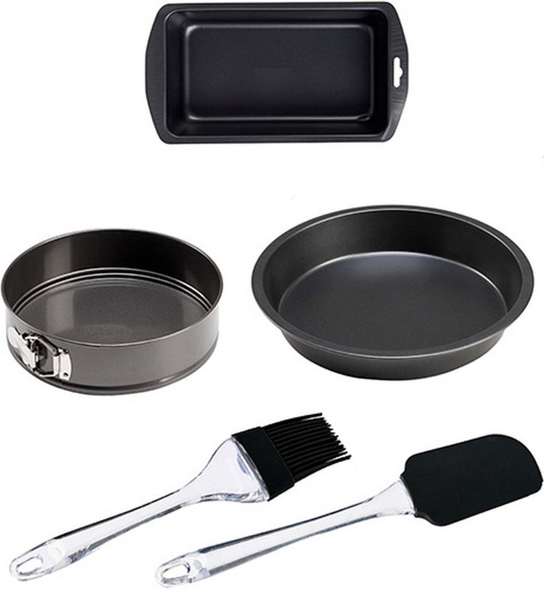 Set met cakevormen 5 Onderdelen