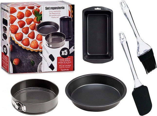 5-piece cake pan set