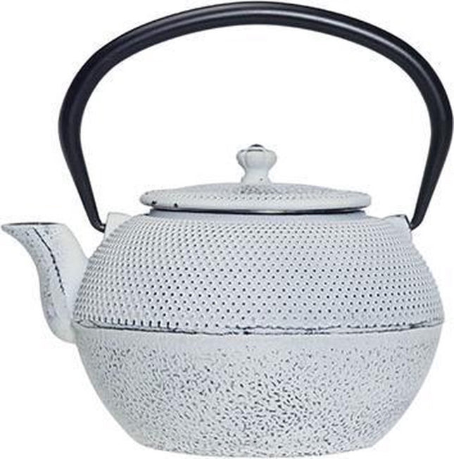 Théière Trendy Shinto Crème en fonte avec filtre 1,2L