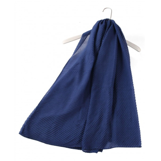 CRINKLE PLAIN scarf