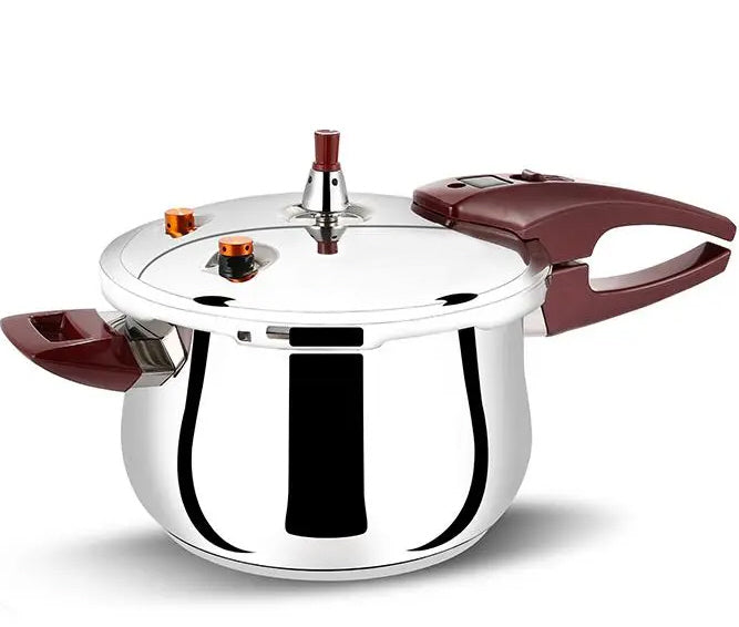 Pressure cooker 6 liters stainless steel - induction - pressure cooker 6 liters