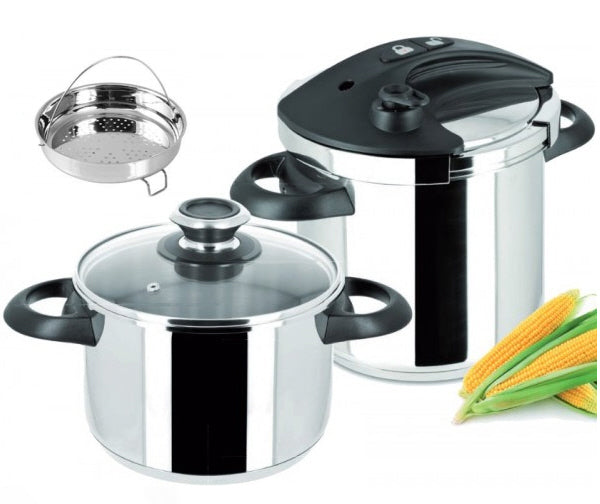 Multifunctional Pressure Cooker - For all heat sources, including induction – 5.5 liters