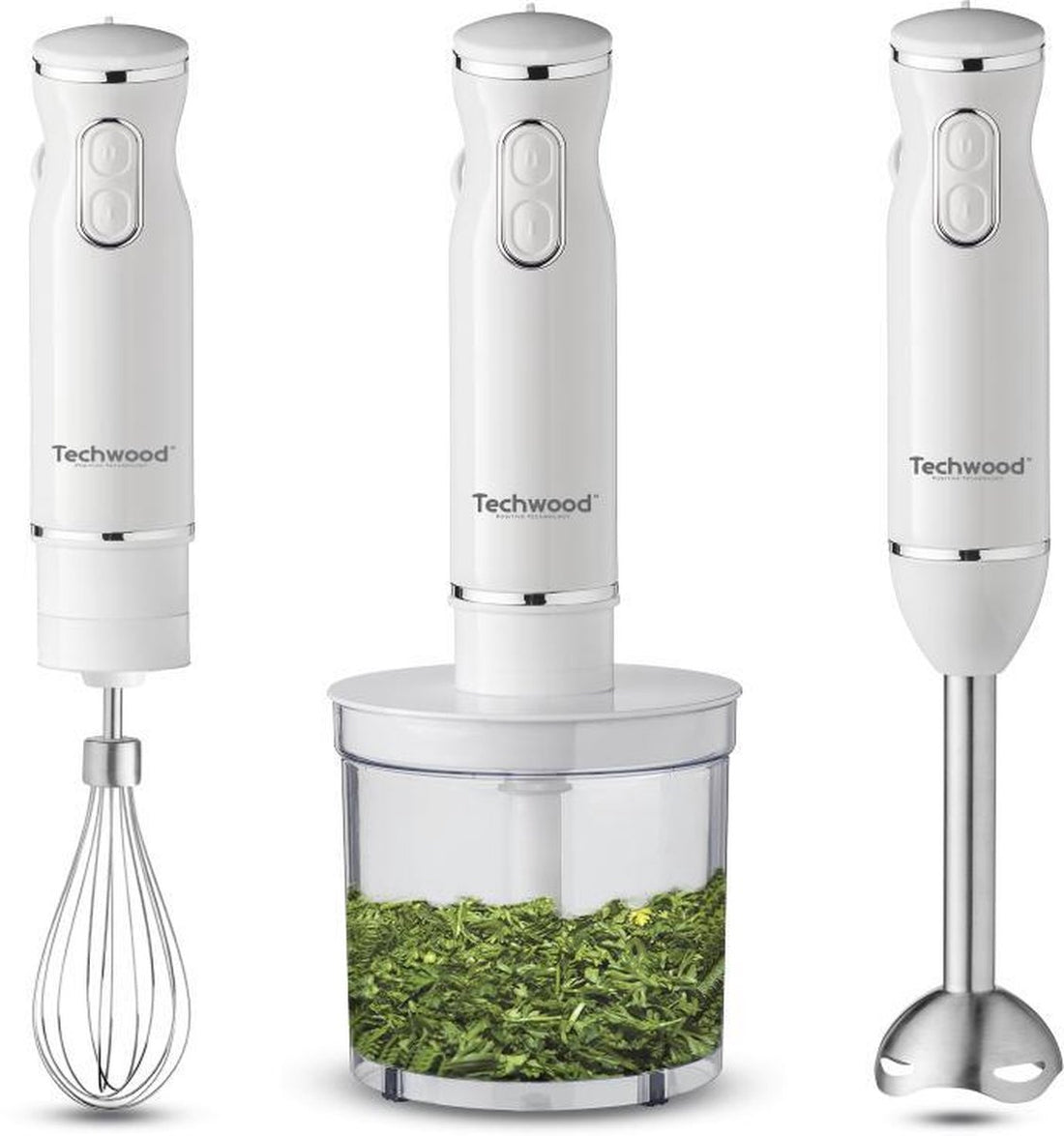 Techwood - Hand blender set - 3-in-1