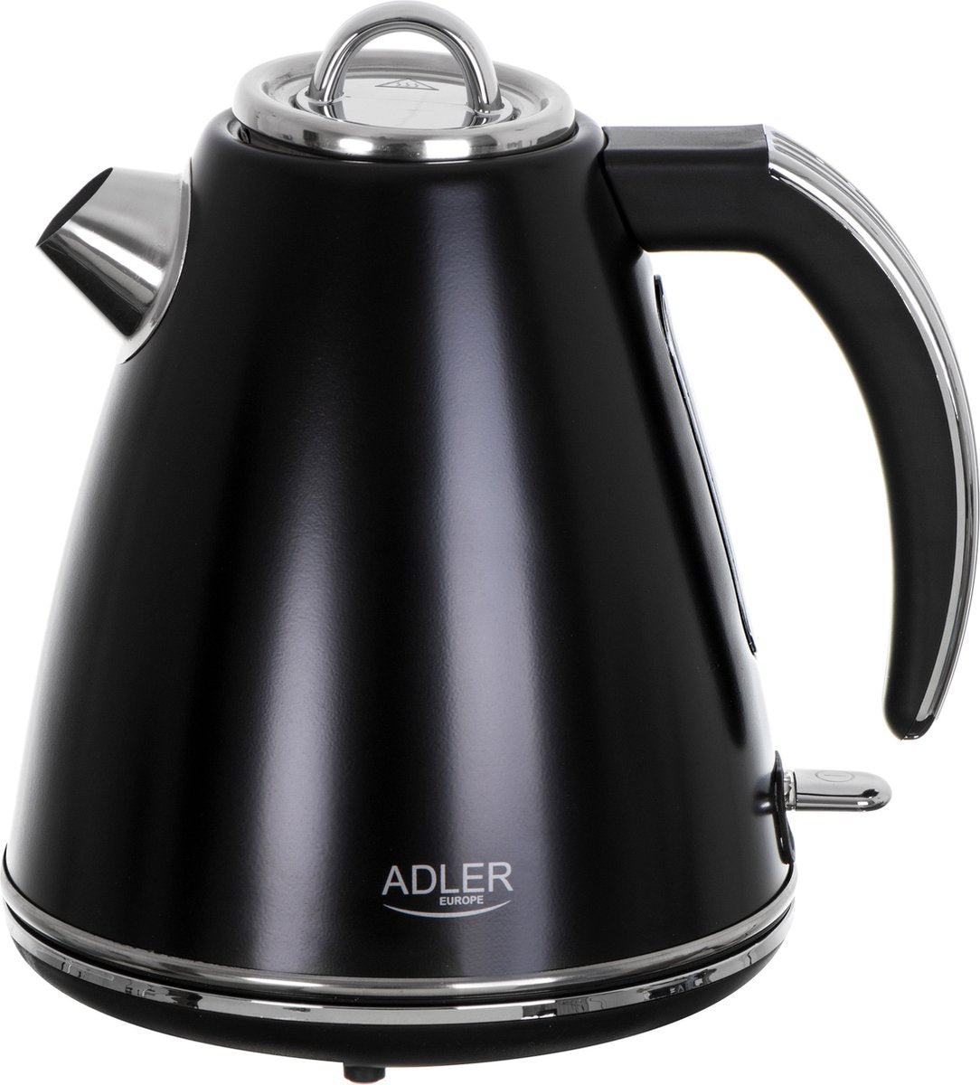 Adler AD 1343 - Stainless steel electric kettle - 1.5 litres - Strix - black