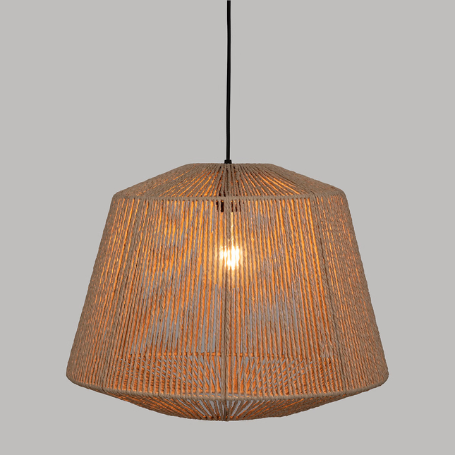 Atmosphera hanglamp Jily Ø 48 cm – papier en ijzer, naturel/beige – foto 2