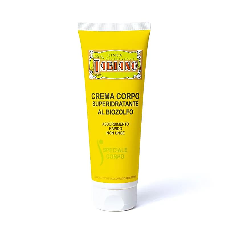 Tabiano Lait corporel hydratant au biosoufre