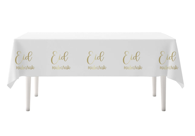 Eid Mubarak Tischdecke Marmor Gold