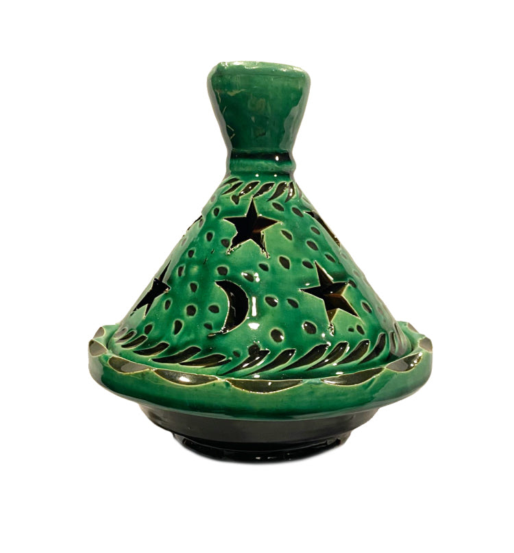 Tajine Photophore lune et étoiles