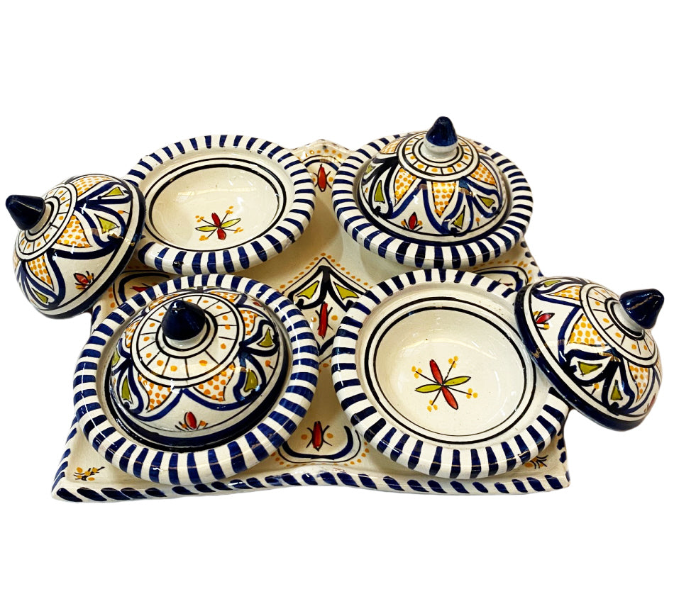 Set of 4 small tagines