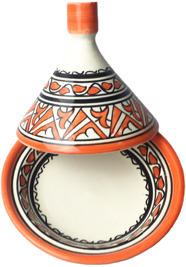 Marokkanische Mini-Tajine orange
