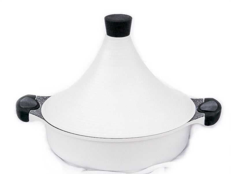 Aluminium tajine Agadir XL wit – Ø 32 cm, antiaanbaklaag, ook voor inductie – foto 6