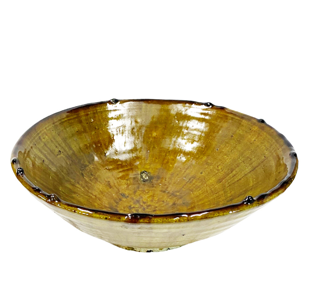 Plat - bol en poterie Tamegroute Ø 24 cm