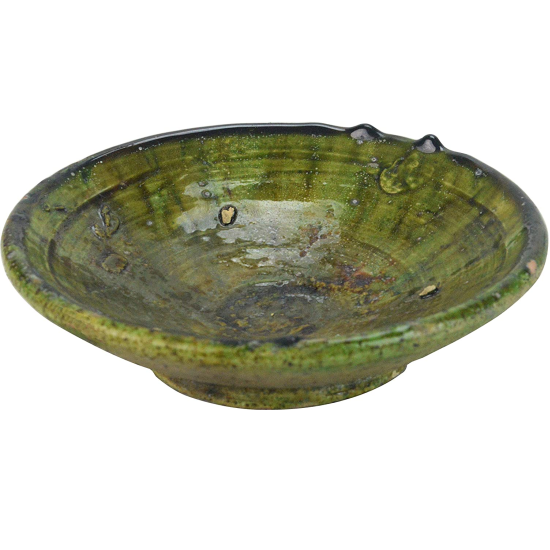 Marokkaanse Tamegroute bordje groene Ø 18 cm
