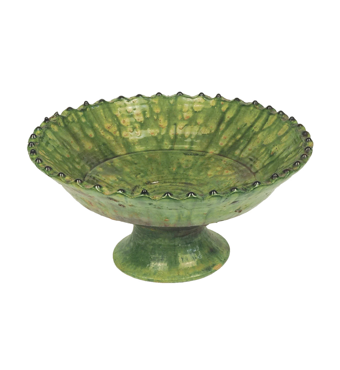 Bol en poterie de Tamegroute, grand modèle, 26 cm