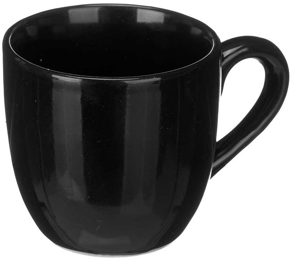 Koffiekopjes Black Tie 150 ml - 6 stuks - Groene Tint
