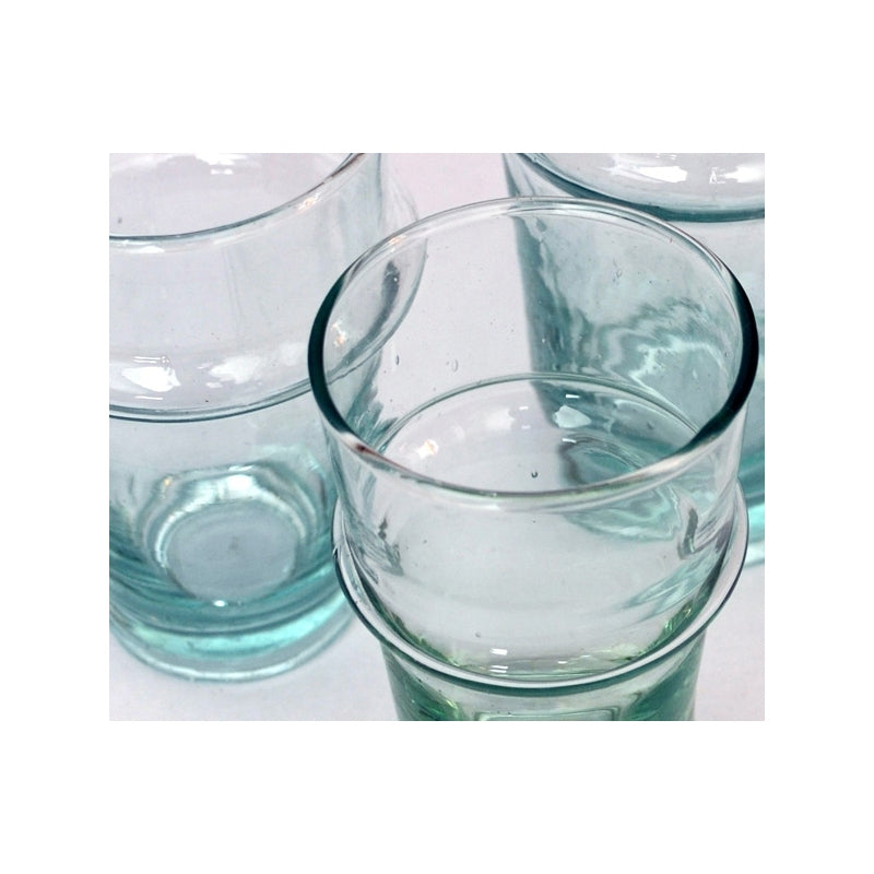Mouth-blown Beldi Glasses 9.5 cm high