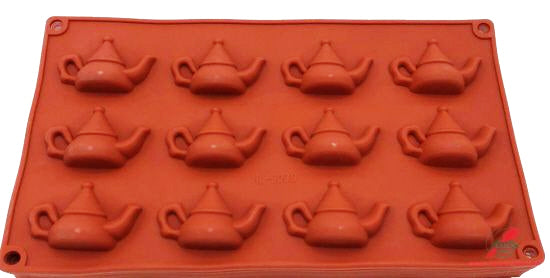 Silicone teapot baking mold
