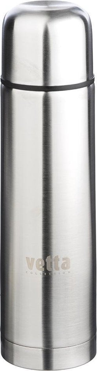 Vetta Thermos Flask 1L - Stainless Steel - Double-Walled