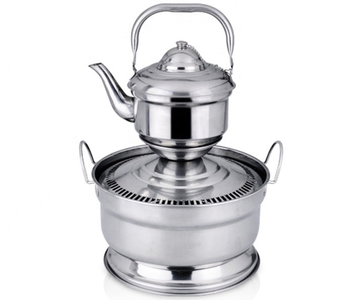 Traditionele Marokkaanse tassa (schlel) – RVS 18/10, 30 cm