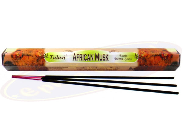 Bâtonnets d'encens Tulasi African Musk