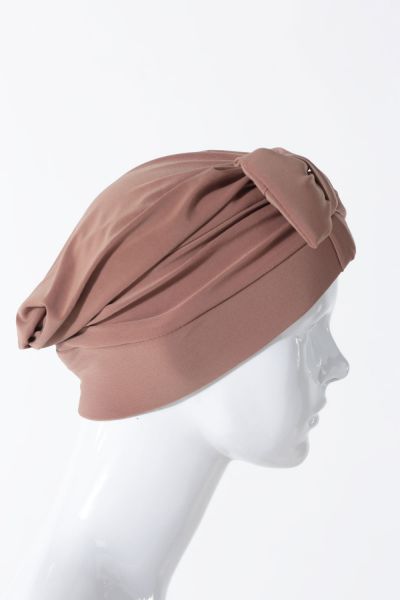 Turban aus weichem Chiffon-Stretch