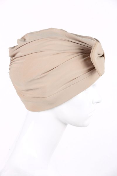Turban aus weichem Chiffon-Stretch