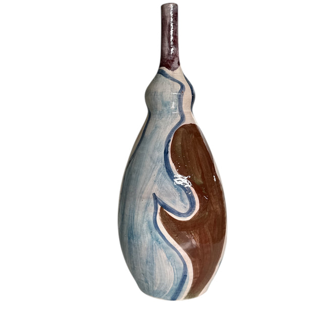 Vase Marocain au Design Abstrait