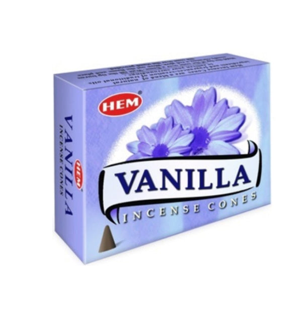 Vanilla incense cones