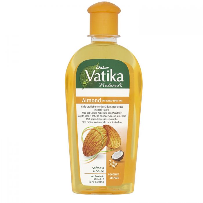 Huile capillaire aux amandes Dabur Vatika 200 ml