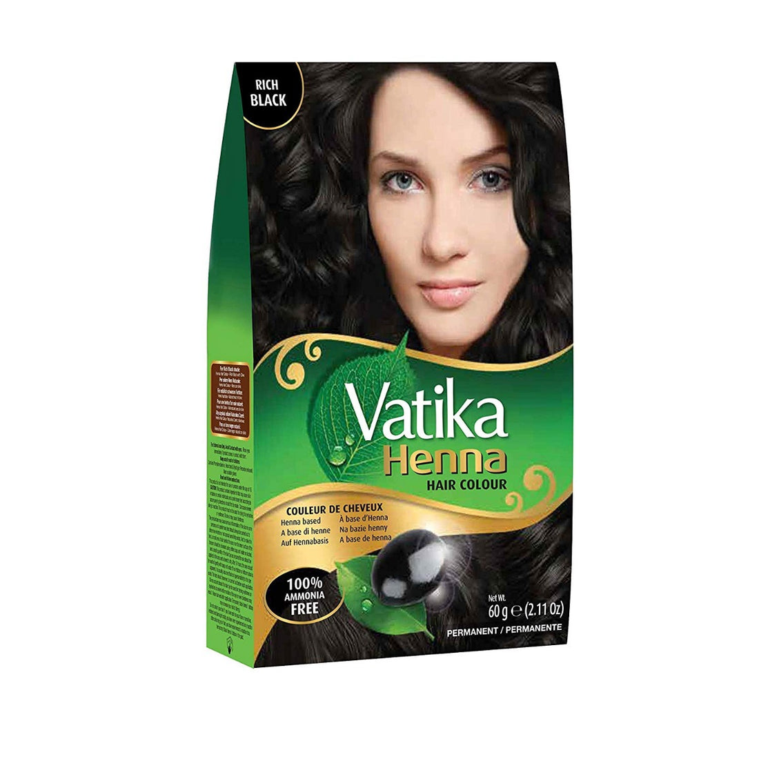 Vatika Henna Tiefschwarz