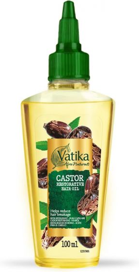 Dabur Vatika Afro Naturals Rizinusöl für das Haar 100 ml