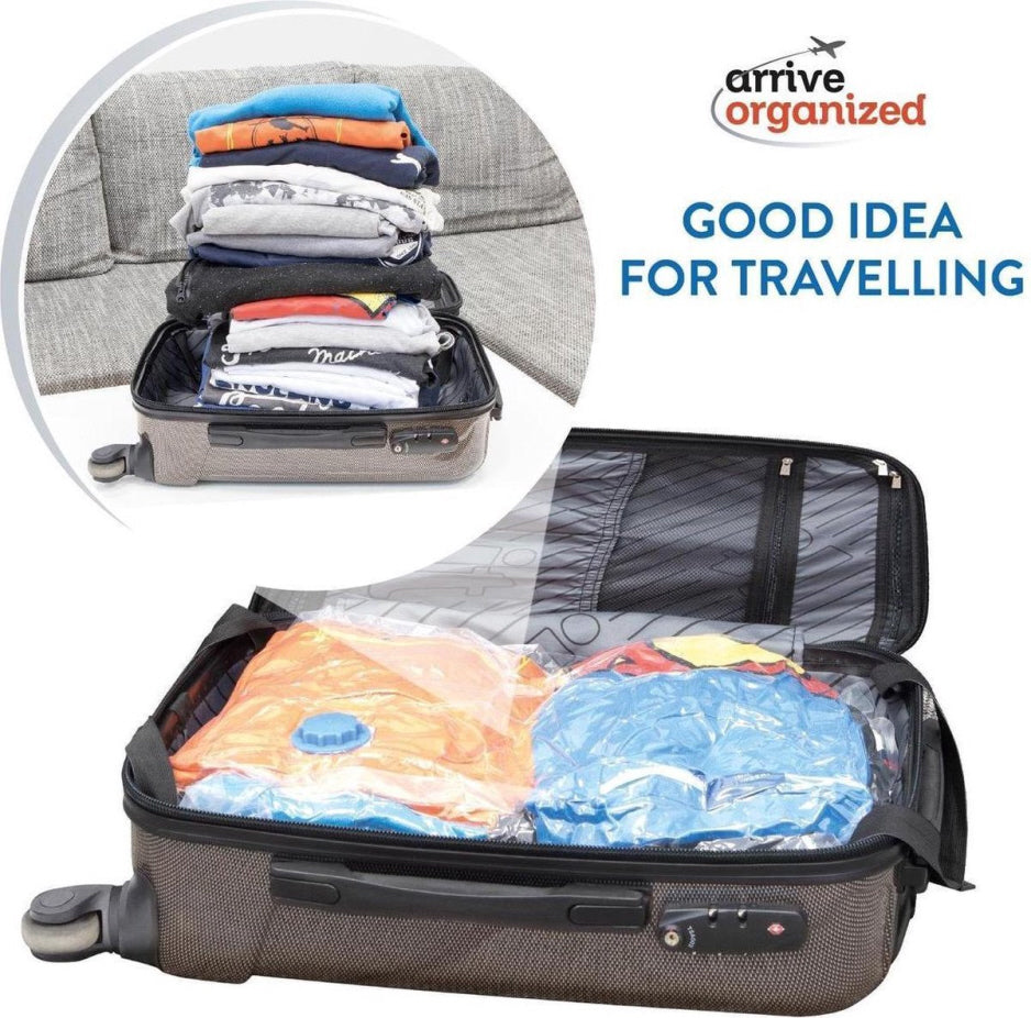 Vacuum Storage Bags 4 Pieces | Vacuum Bags | Storage Bag | Vacuum Bags | 60 x 80 CM