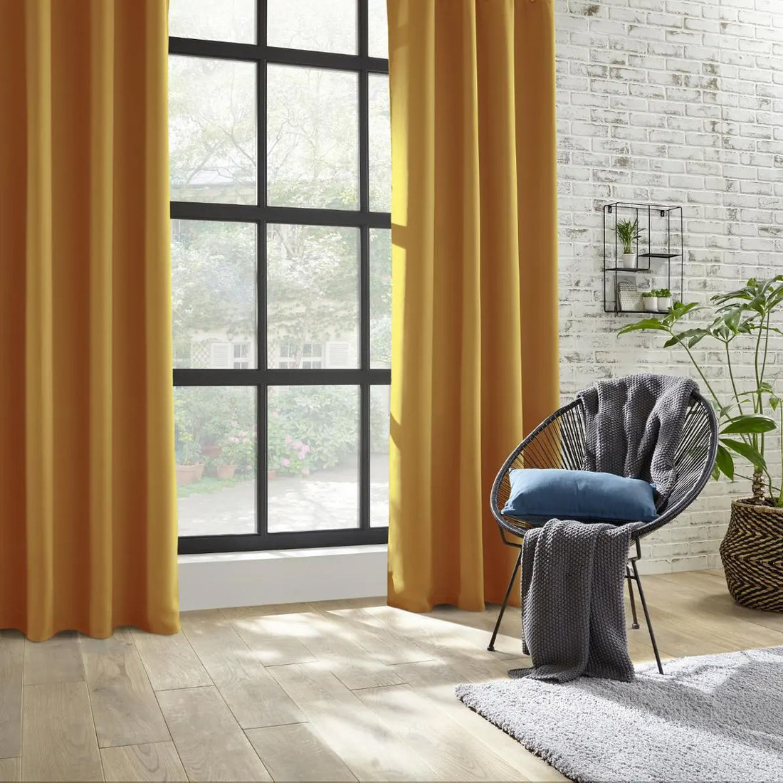 Atmosphera verduisteringsgordijn met oogjes – 140 x 260 cm