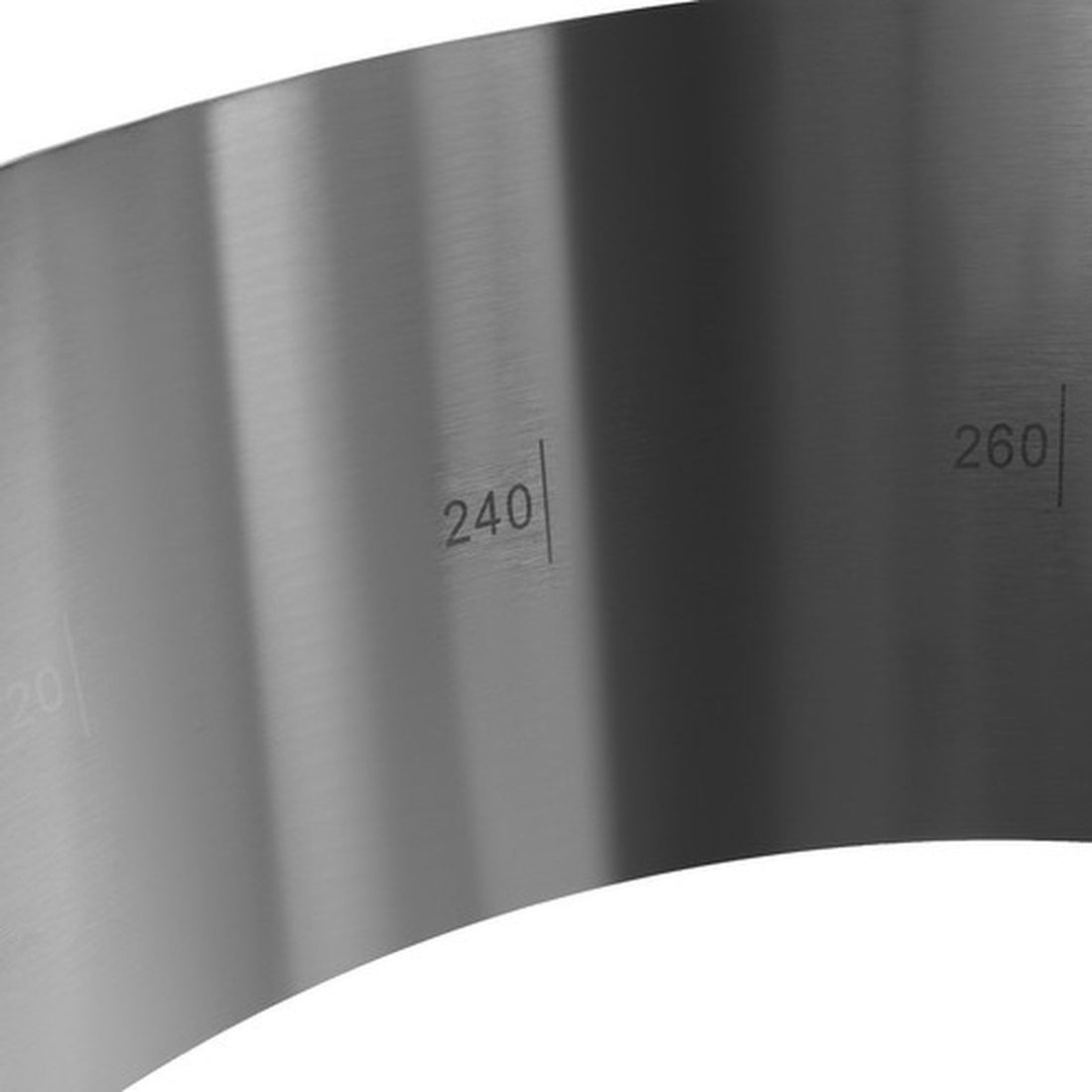 Verstellbare Backform/Tortenring - Backring - von 16 bis 30 cm
