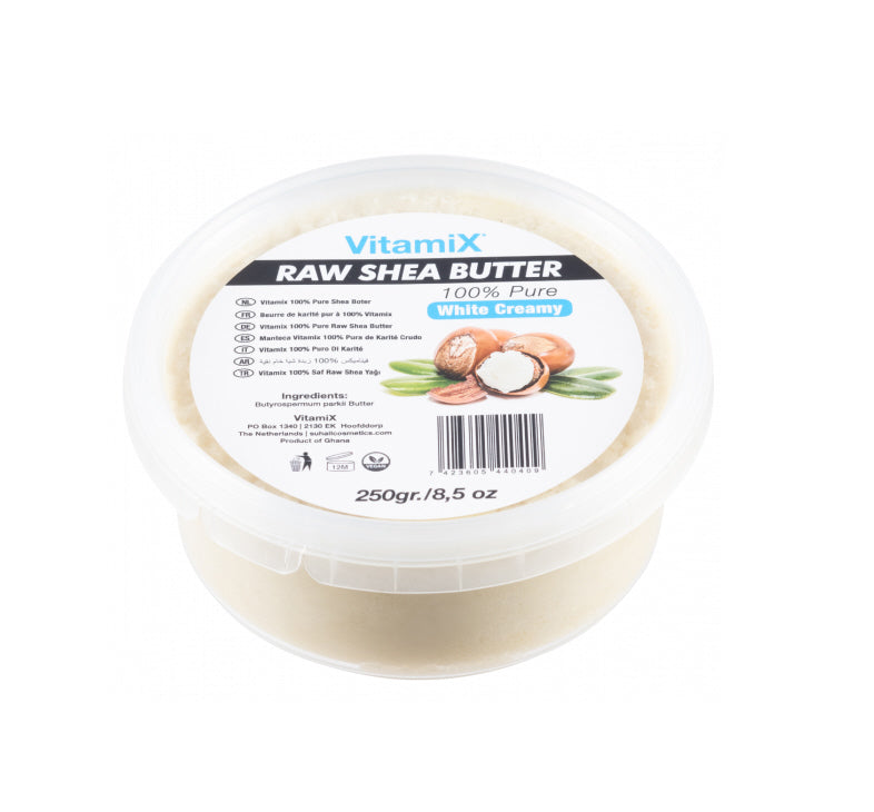 Vitamix 100% Pure Shea Butter Creamy White – sheaboter, 250 gram