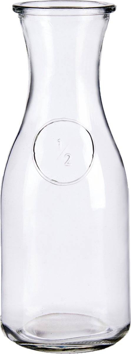 Vivalto glass wine/water carafe 500 ml 8 x 20 cm