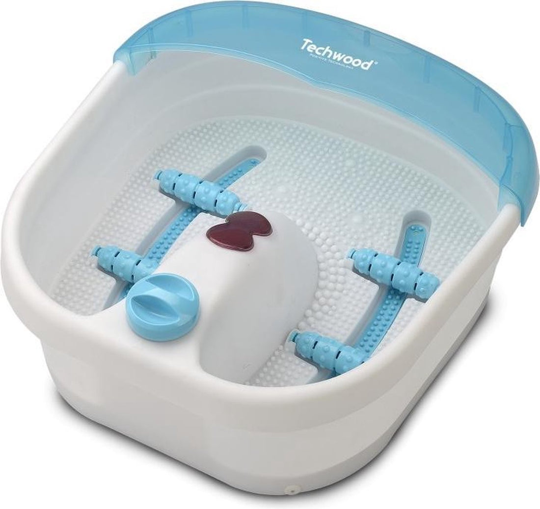 Techwood 1208 voetenbad met voetreflex-, bubbel- en infraroodmassage