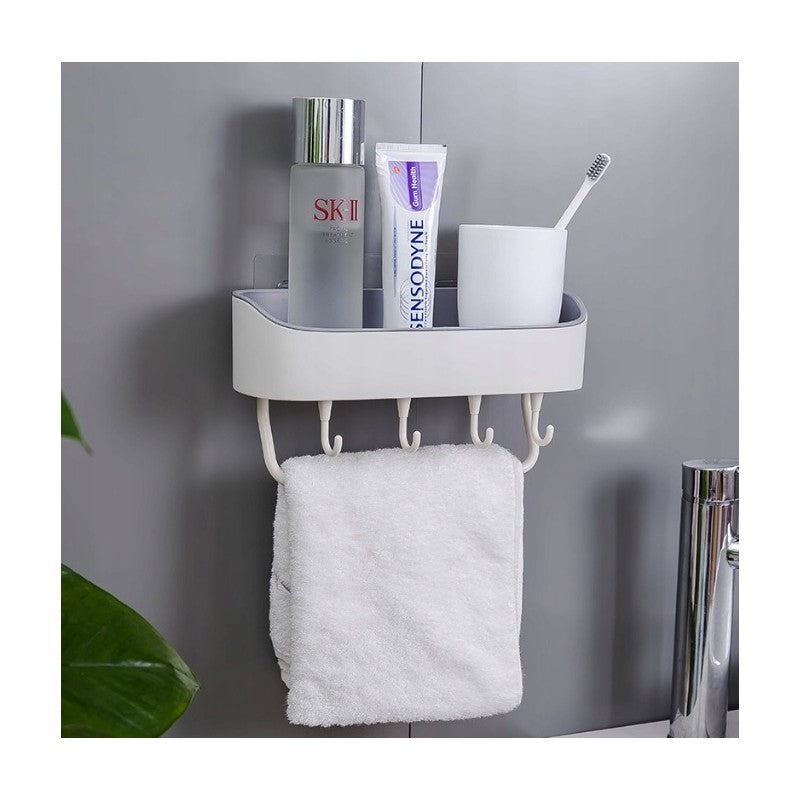 Étagère de salle de bain pour cosmétiques