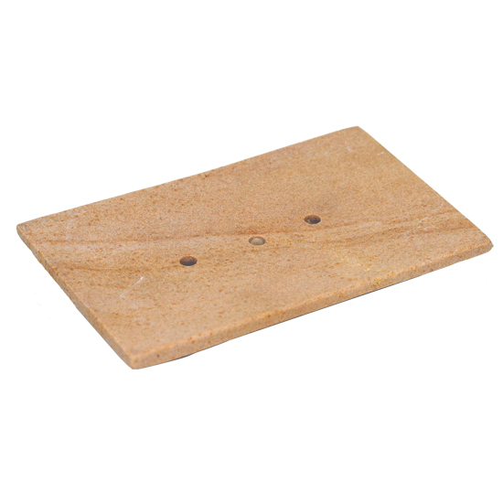 Sandstone soap dish